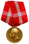 Chr. IXs Belønningsmedalje i guld